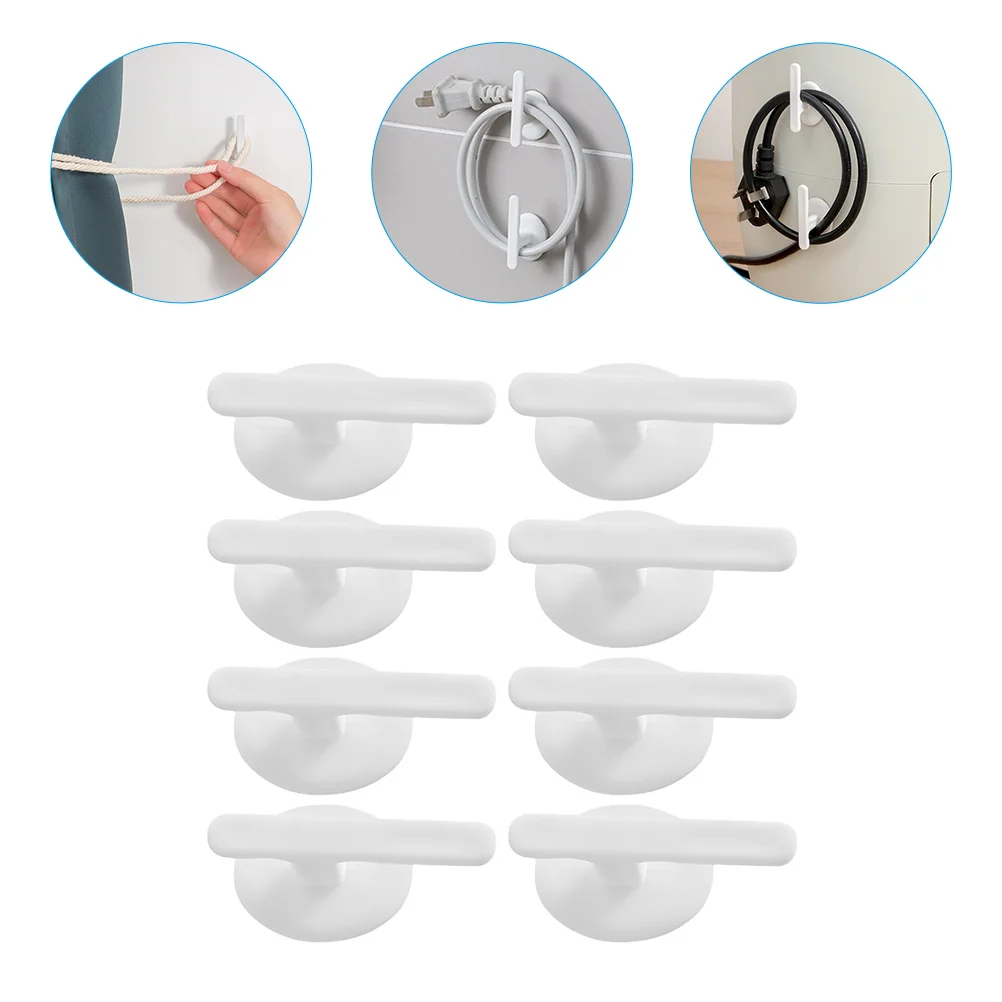 8 Pcs Winder Cord Organizer Cable Clip Cables Wire Storage Holder Management Data Buckle