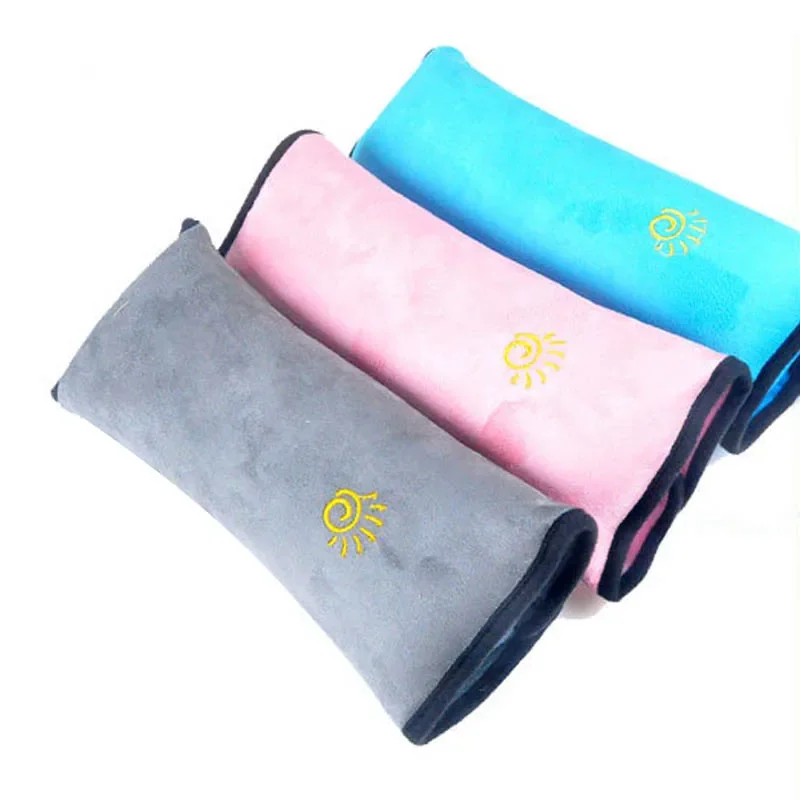 أحزمة أمان السيارة الملونة، وسادة حماية الكتف للأطفال، حزام مسند رأس السيارة - حزام أمان للأطفال #5