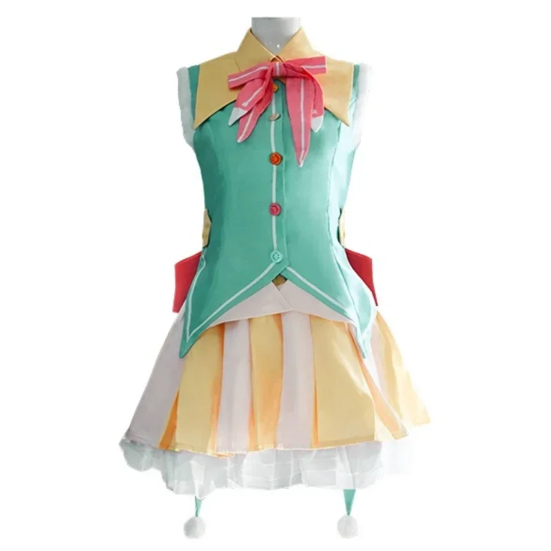 Anime Project Sekai Colorful Stage Kusanagi Nene Cosplay Princess Skirt Wig Halloween Christmas Party Clothing for Women Costume