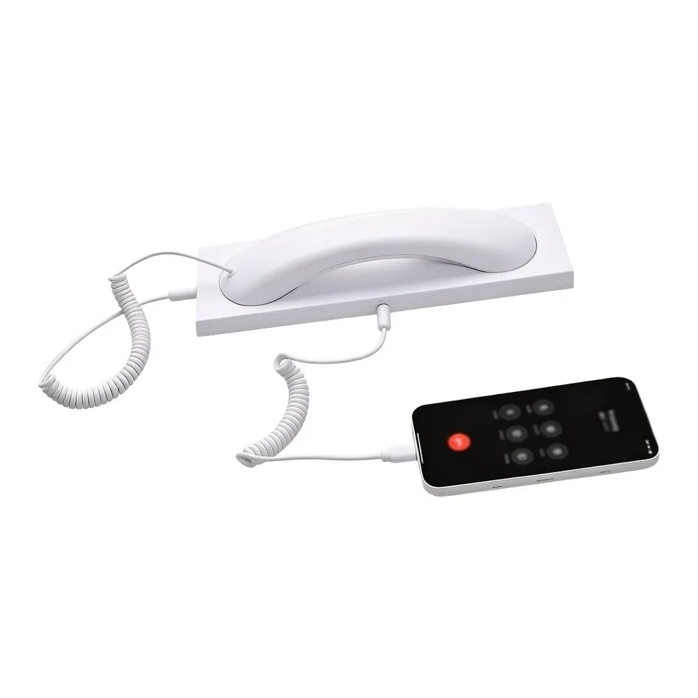 Retro Phone Handset Vintage Telephone Handset For Smartphones For Laptop Telephones Parts Accessories