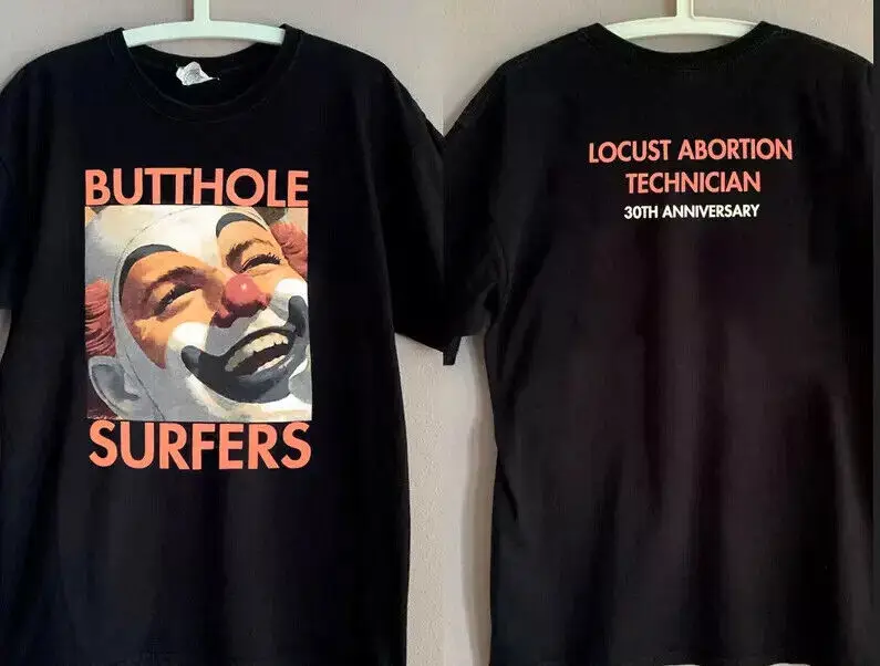 1980s Butthole Surfers - Locust Abortion Technician 30th Anniversary T-Shirt