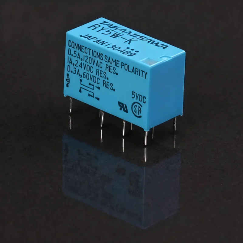 5pcs Brand new original Japanese RY5W-K RY12W-K audio signal relay