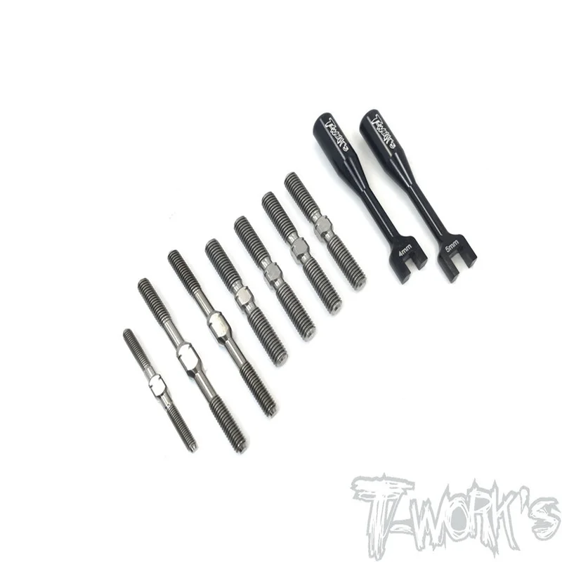 Original T works TB-177 64 Titanium Turnbuckle Set ( For Kyosho MP10 /MP10E) Rc part