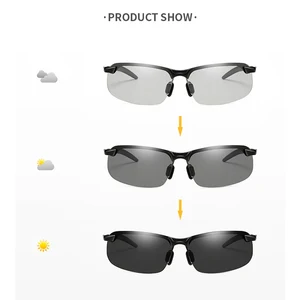 Polarisierte photosensitive Sonnenbrille für Männer und Frauen, Auto -Chamäleon, Auto -Chamäleon -Brille 6 Hauptverkäufe Prada Frau - №5
