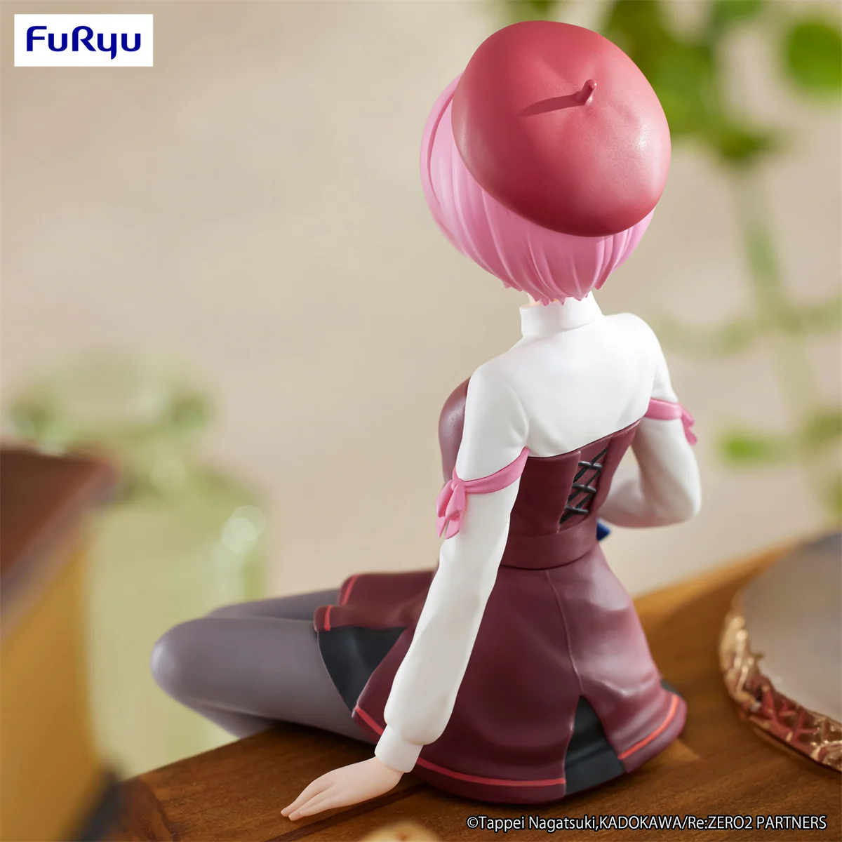 ในสต็อกOriginal FuRyu Re: ชีวิตในโลกที่แตกต่างกันจากZero Ram RemวรรณกรรมPvc 14 ซม.อะนิเมะคอลเลกชันของเล่น