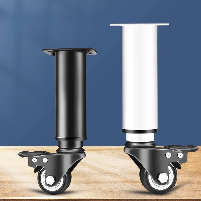 

1PC 14-16/18-24cm Adjustable Furniture Feet High Quality Universal Caster Wheel for Furniture Swivel Caster Silent Portability