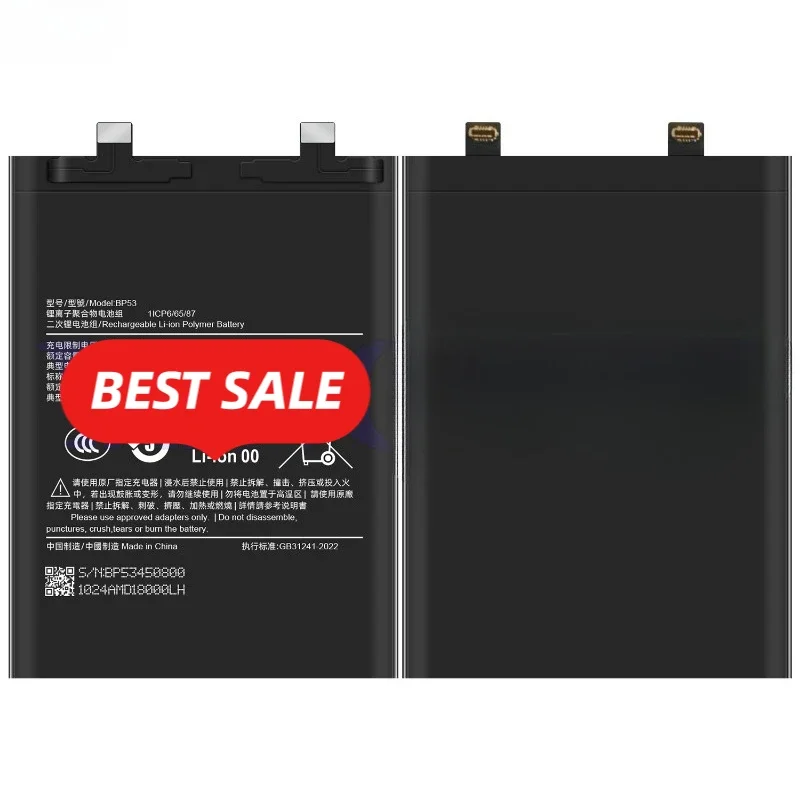BP53 for Xiaomi Redmi K70 Extreme Edition  Phone Battery High Quality High Capacity Replacement Bateria Grade A Cell with Tools
