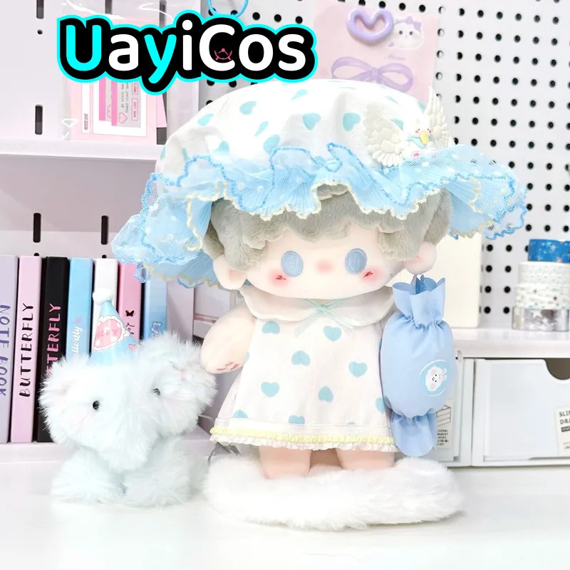 

В наличии 10 см Кукольная одежда Морская соль Конфеты Шляпа Юбка Подушка Одежда Костюм Мягкие плюшевые аксессуары для кукол Аниме Фигурка Игрушка Малыш