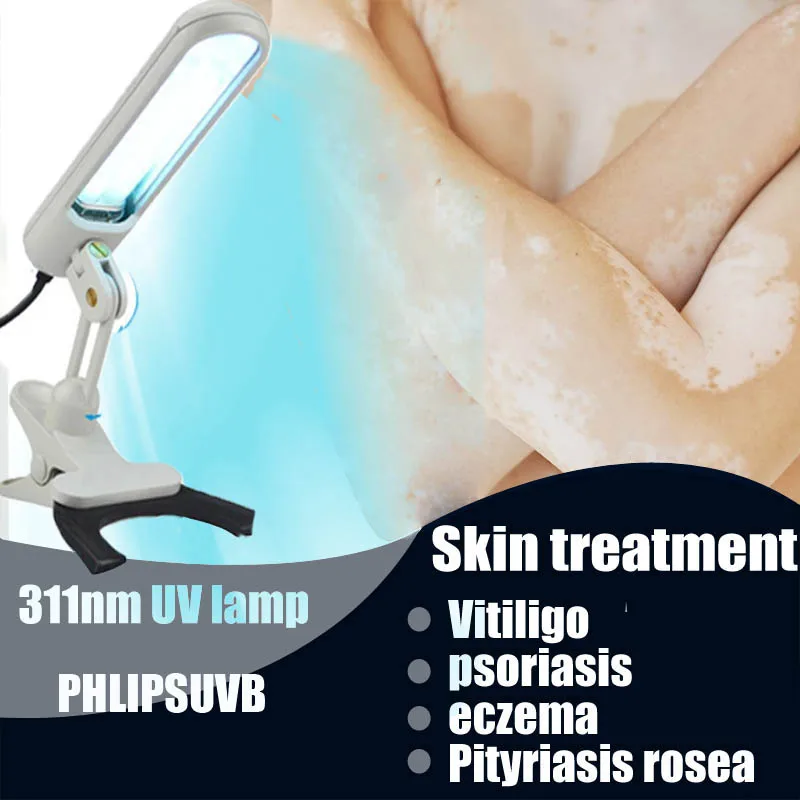 Medical 311nm LED UVB Light Therapy Device Effective Vitiligo Psoriasis Treatment Lamp