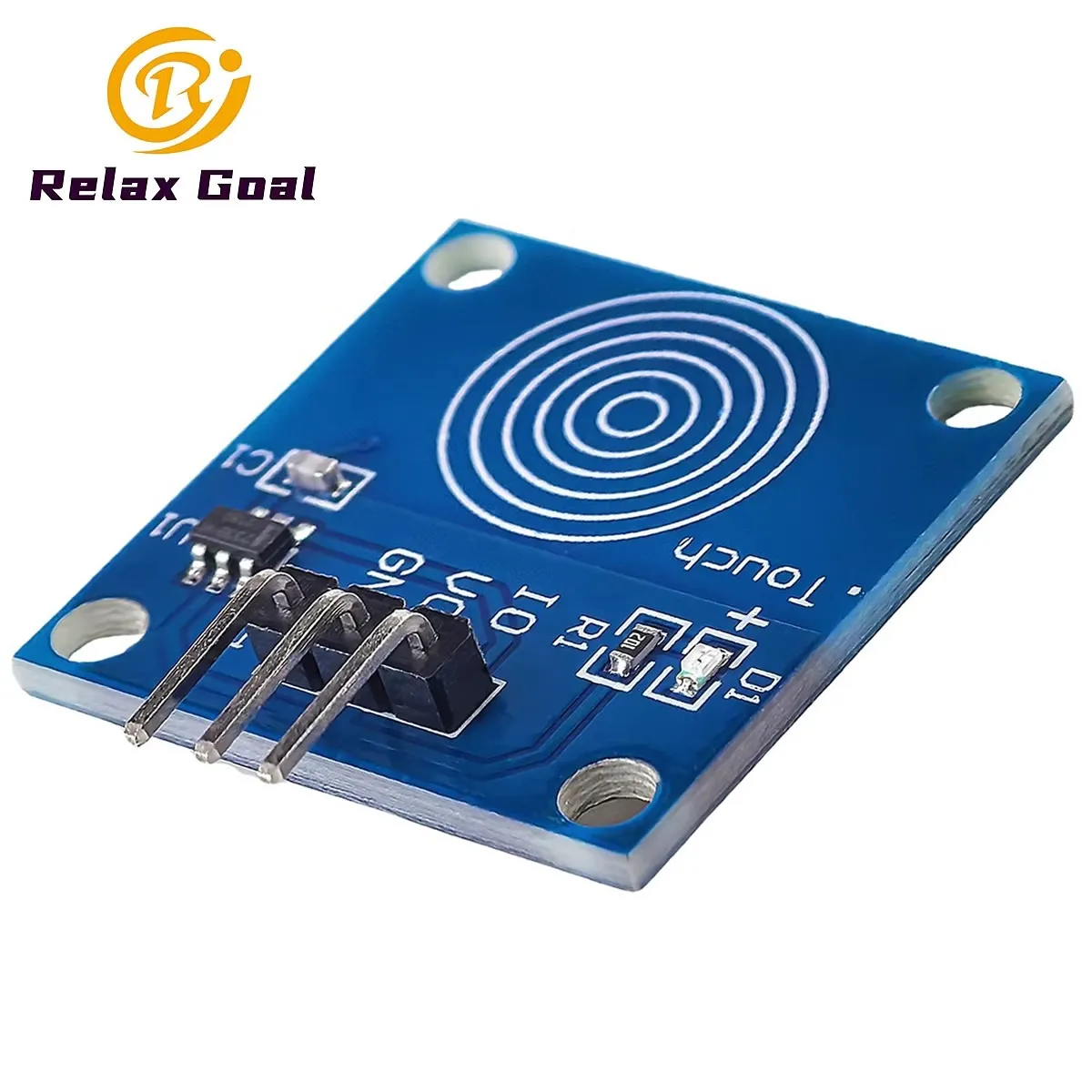 3-5 uds TTP223B módulo de Interruptor táctil TTP223 Jog módulo de Sensor táctil Digital interruptor táctil capacitivo DC 2-5.5V para Arduino Kit DIY