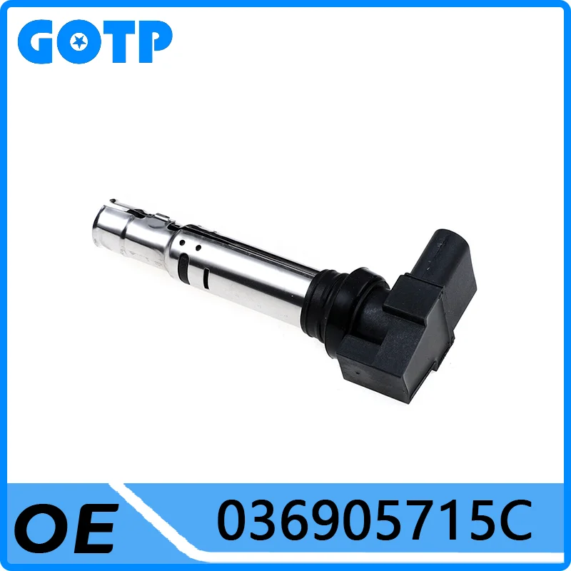 

GOTP New High Quality Ignition Coil #036905715C For VW Polo CC Touran Golf Passat Audi A1 A3 S3 Skoda SEAT Car Accessories