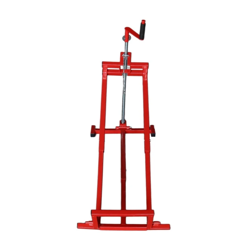 

Lawn mower stand hand crank spiral side top garden machinery lawn mower manual lawn mower jack