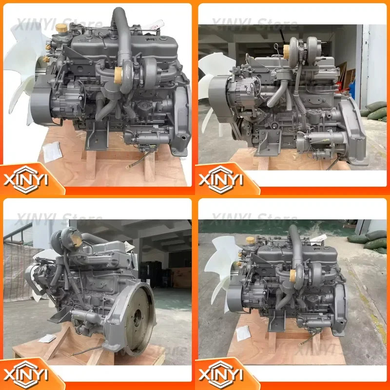 98hp 2200rpm SCDC-4BG1 4 Stroke 4 Cylinders Diesel Engine for Heavy Duty Machinery Industrial Power Generator for Tractor