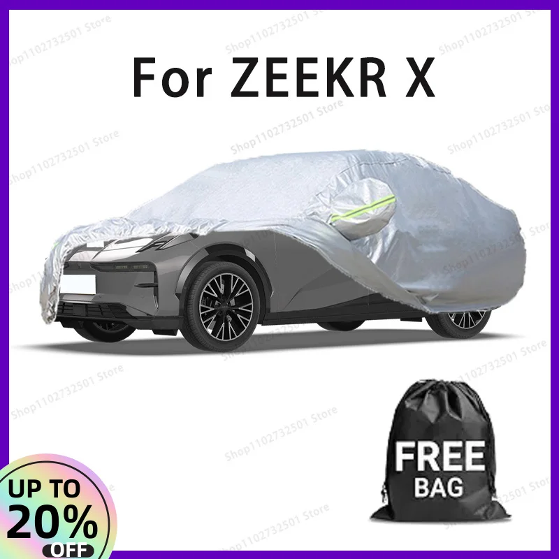 

Car cover For ZEEKR X Full cover Waterproof sun protection cover Scratch resistant cars accessories