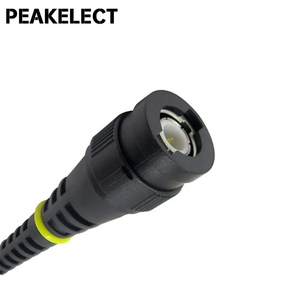 Peakelect P7300 300MHz Oscilloscope Probe with BNC Protective Cap Adjustable Scope Probe X1/X10 DC-300MHz