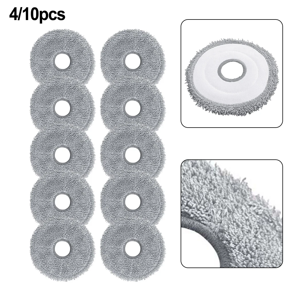 4/10pcs Cleaning Cloth For Cecotec 11090 Vacuum Cleaner Spare Parts Home Cleaning Replacement Accessories