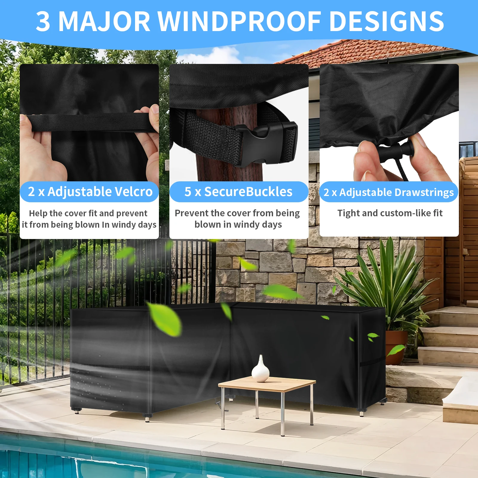Housses de protection imperméa - Outdoor Furniture Cover Xl avis et prix