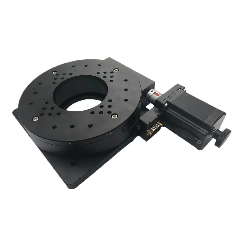 FOR Hollow Electric Rotating Table Y200RA60 100 Optical Indexing Disc Rotating Platform Y200RA200 300