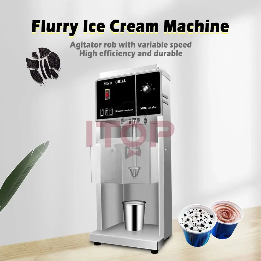 Newest Ice Cream Mixer Fruit Yogurt Mixer Yogurt Mixing Machine Ice Cream Maker Milk Shaker Yogurt Machine