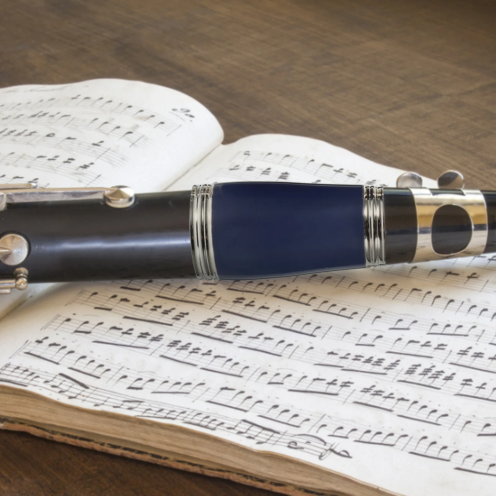 

1 Pair Clarinet Tuning Tube Section Replace Parts Instrument Accessory Compact Lightweight Sturdy Durable Smooth Burr-Free