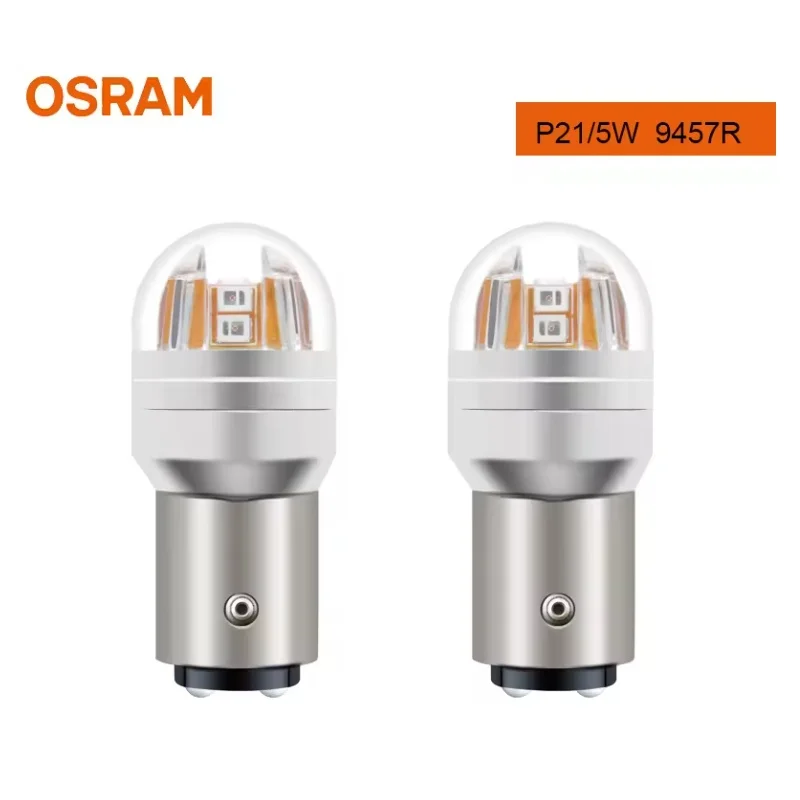 OSRAM S25 Upgrade LED Signal Light 9457R_Red 1157 P21/5W LEDriving SL Advance LED Car Bulb Brake Position Stop Lamp 2X