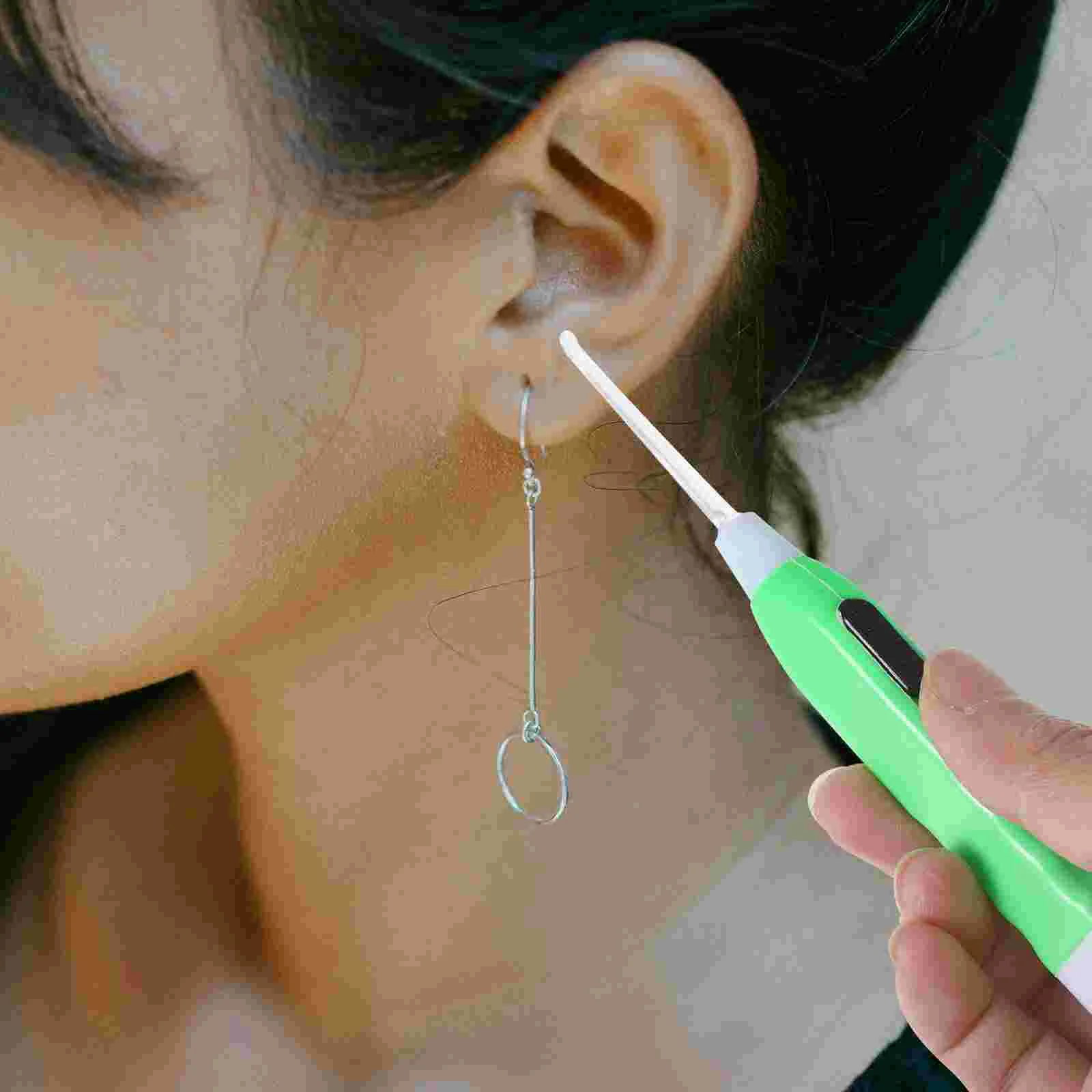 Ear Removal Tool Luminous Picking Artifact Child Scoop Plastic Luminescent Earwax Spoon