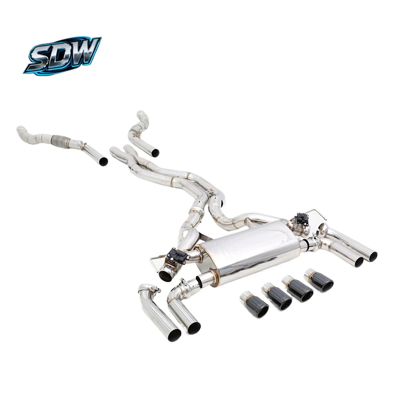 SS304 Catback Exhaust System for Range Rover Sport P400 Defender D300 Discovery 5 and Velar P380