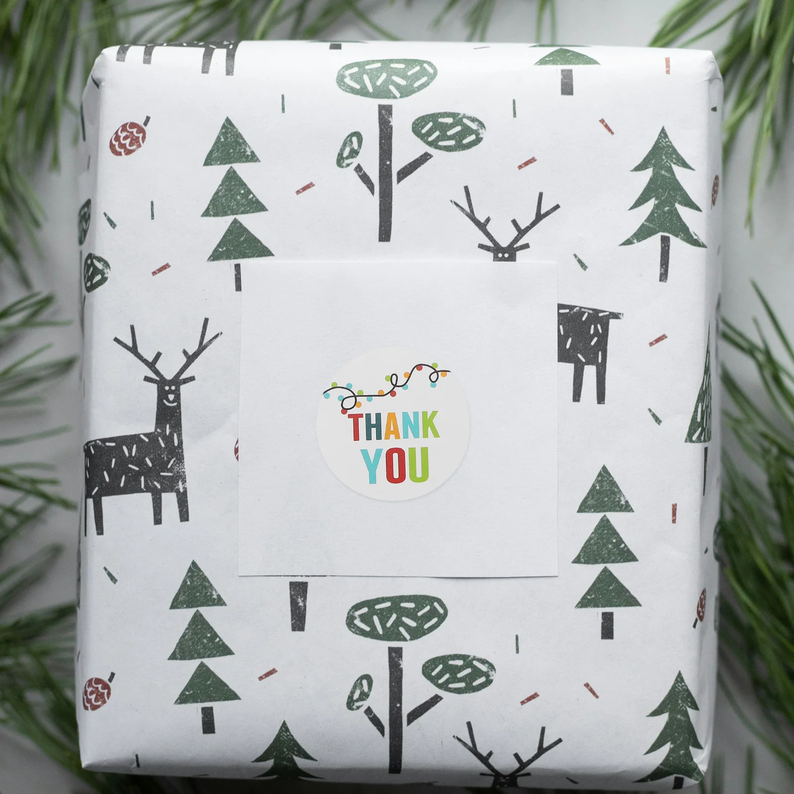 

50 Sheets Thank You Labels Sealing Stickers Food Bag Gift Wrap Decorative Adhesive Tags H made Cookies Boxes