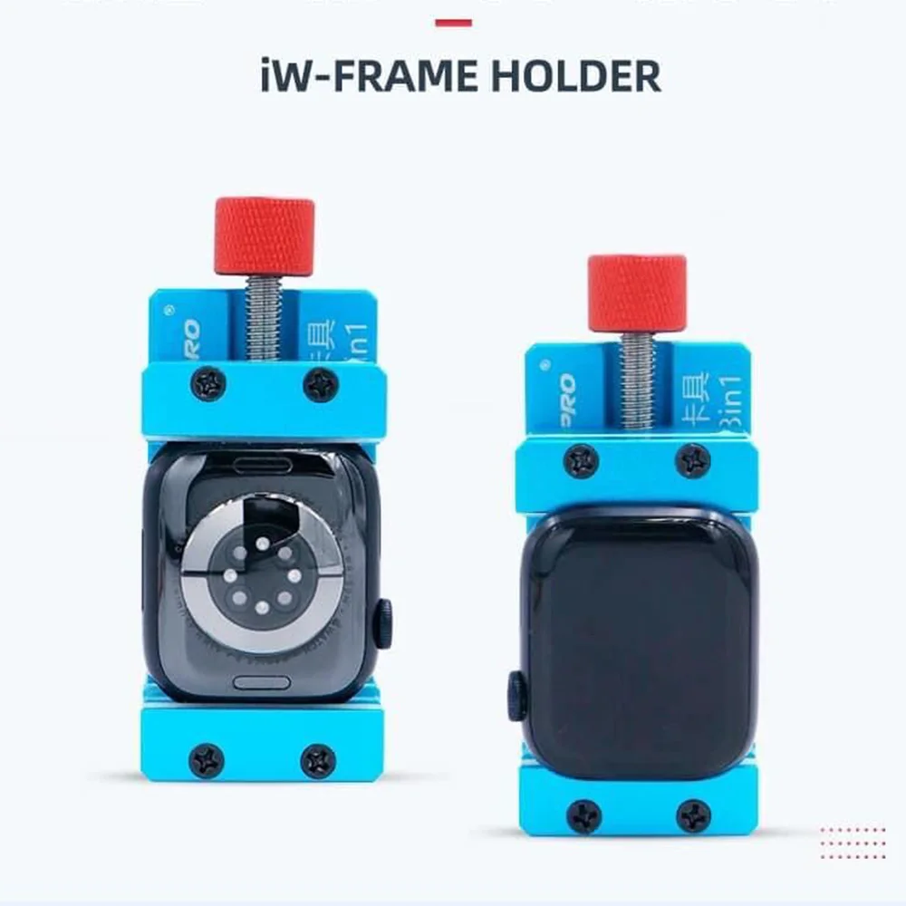G+OCA Universal Watch Frame Holder For Apple iWatch S8 S7 S9 Back Housing Cover Battery Screen Removal Disassemble Fixture Tools
