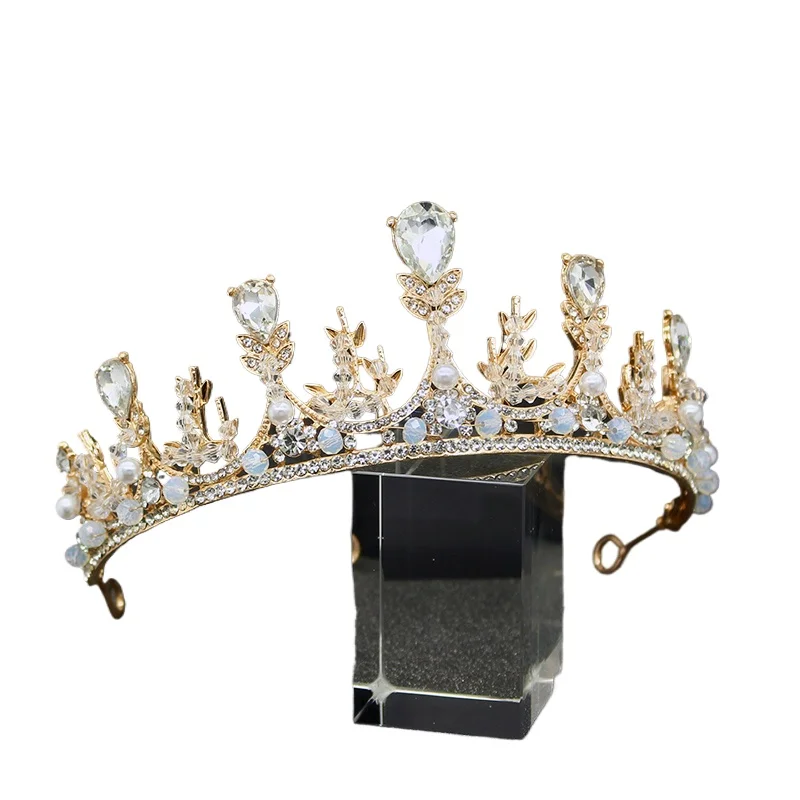 Princess high-end birthday crown headgear bar mitzvah headband eighteen-year-old bride wedding dress photo crown