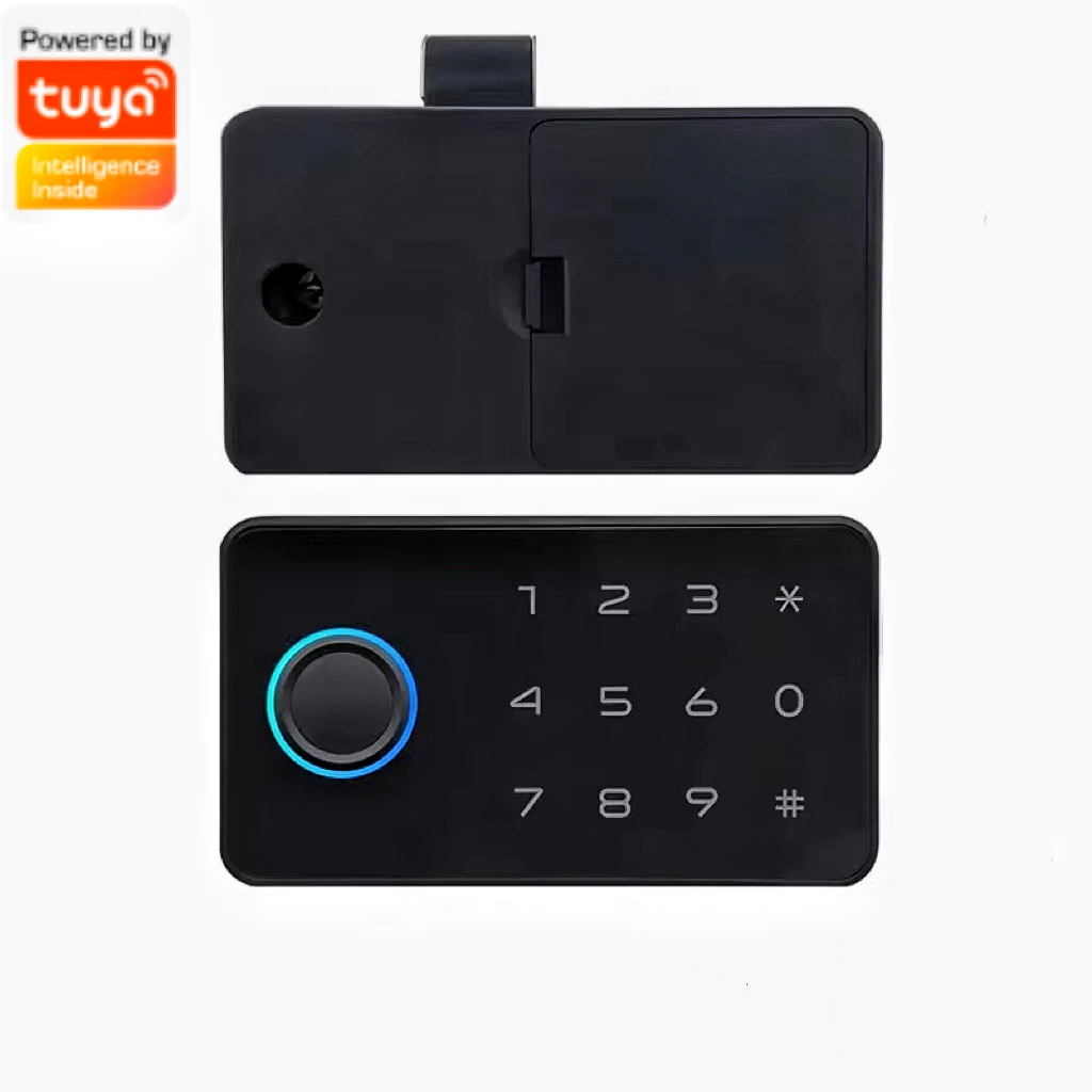 Hot Sale Polished Finish Smart Fingerprint Lock For Home And Office Password Unlock File Cabinet Lock