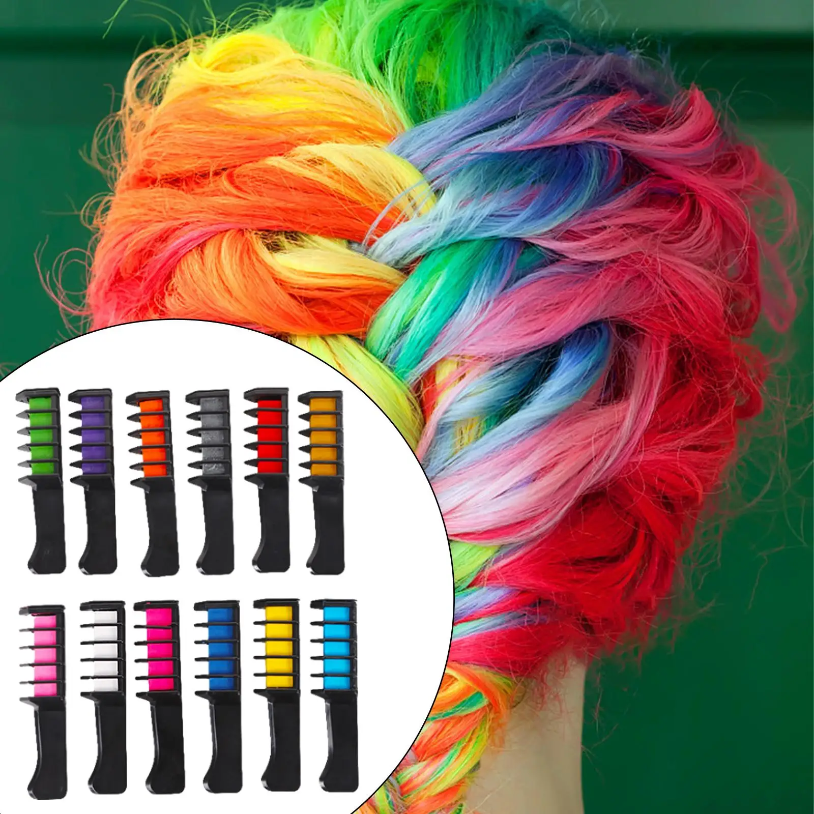 12 Pieces Disposable Dyeing Combs, Hair Highlights Hair Coloring Hair Dye,