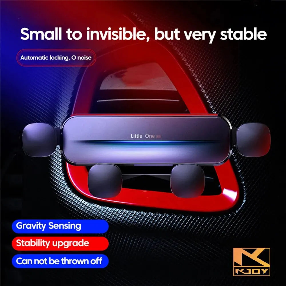 1pc Gravity Car Phone Holder in Car Air Vent Mount Mobile Phone Stand Supports For iPhone Xiaomi Samsung Huawei Cell Car Holder