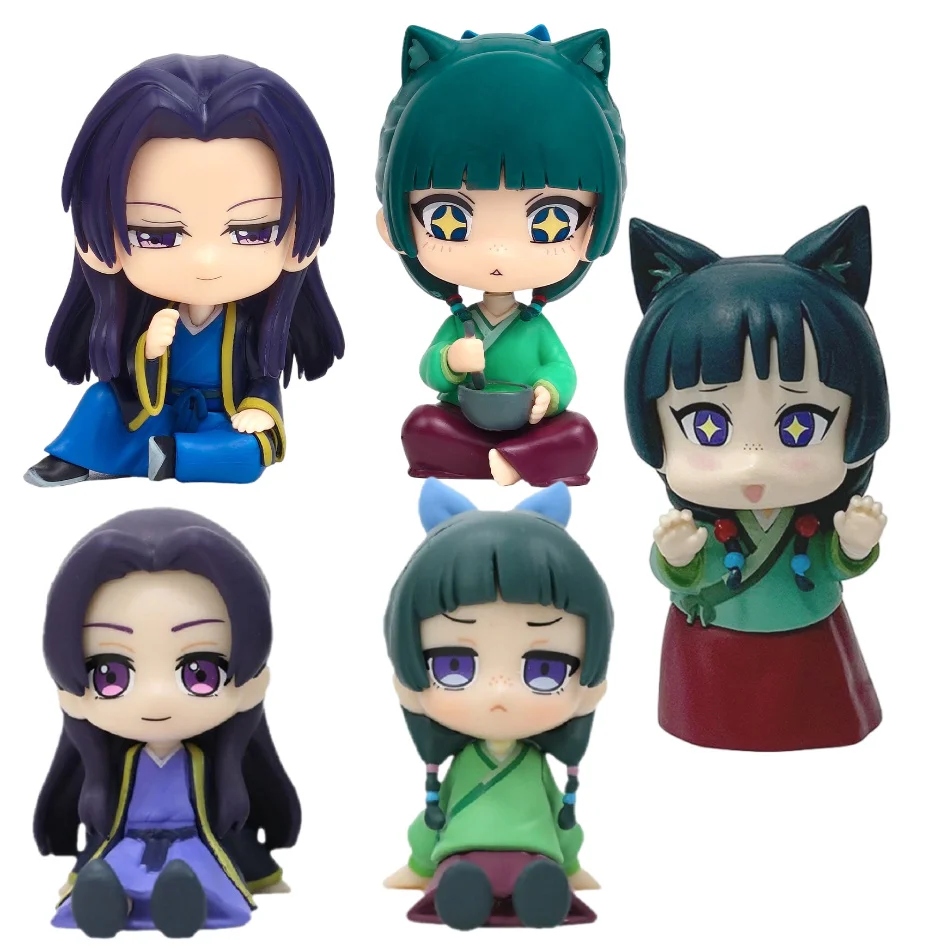 11cm The Apothecary Diaries Anime Figur Look Up Maomao Actionfigur Q-Version Jinshi Figurine PVC Sammlermodell Puppe Spielzeug