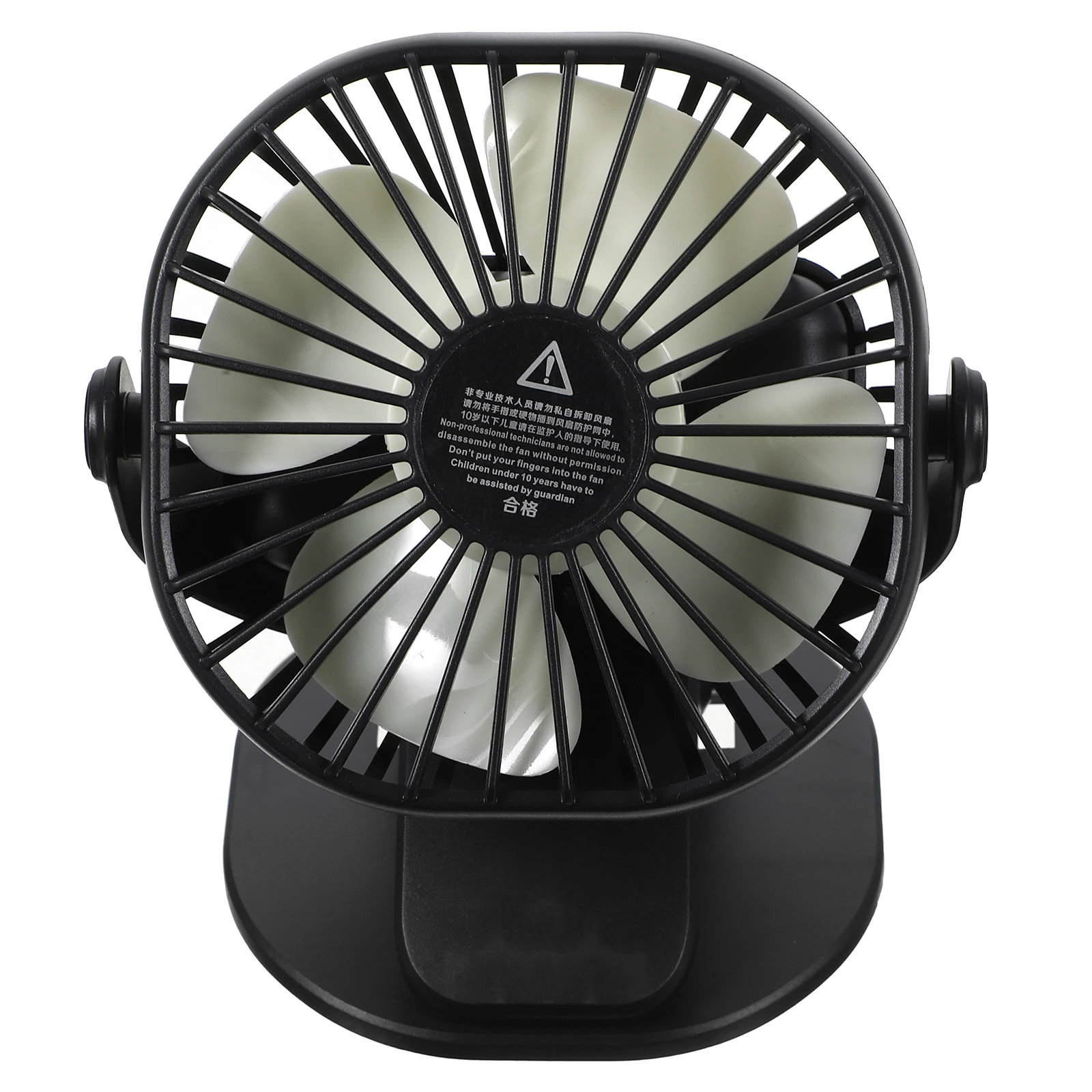

2PCS USB Desk Clip On Rechargeable Mini Cooler Lightweight Strong Wind Personalized Fan for Outdoor for Table