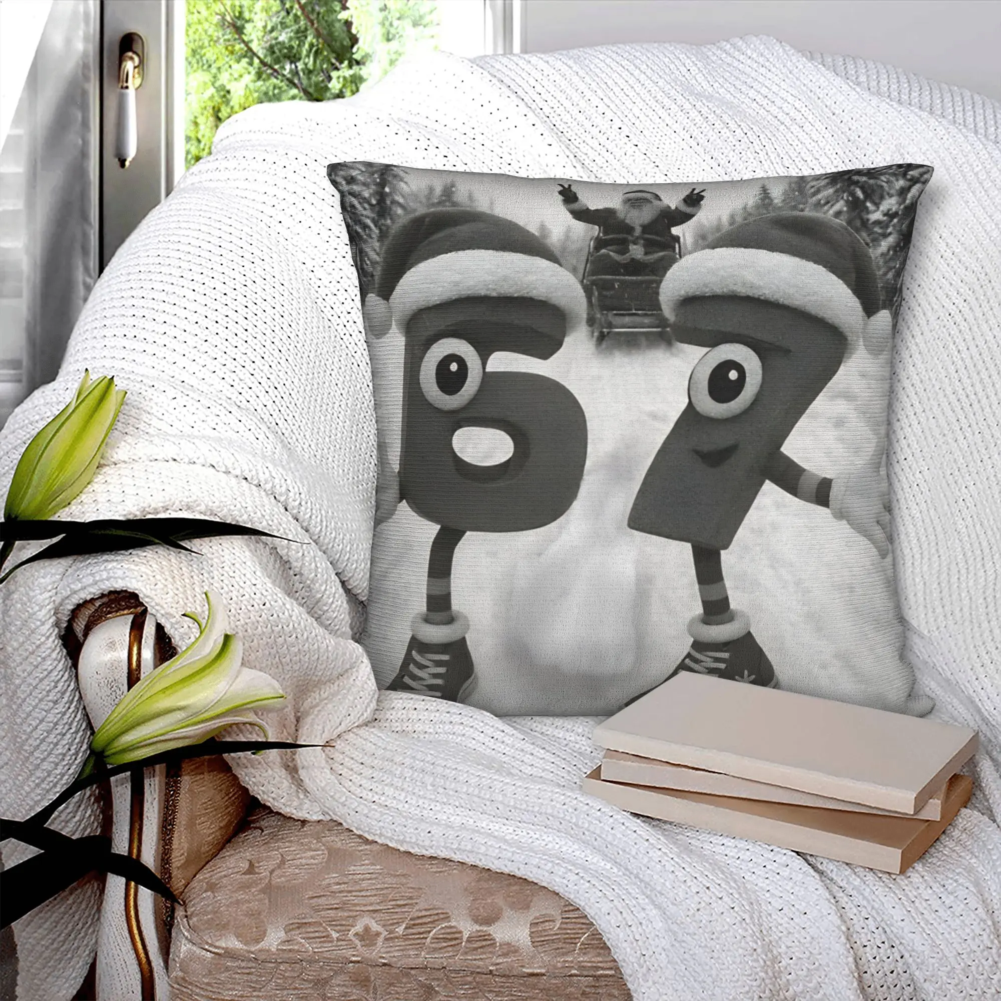 

Мягкая и милая наволочка для спальни 67, шесть семи-7, забавная итальянская декоративная наволочка с мозгом, квадратные наволочки разных размеров