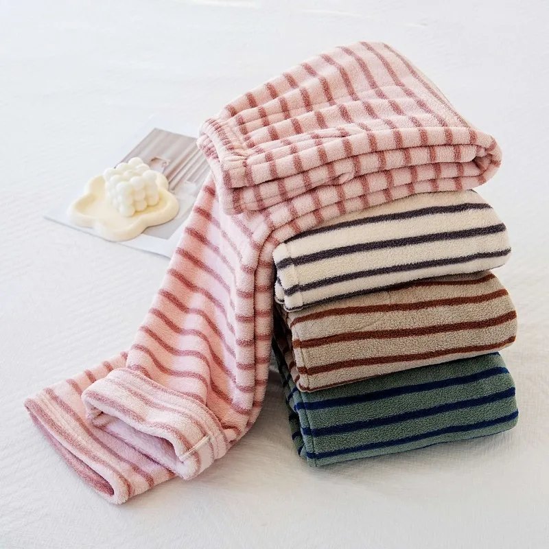 Women's Print Thickness Fleece Pants with Side Pockets for Autumn Winter Cozy Home Pants Warm Fleece LoungewerSleep Pants