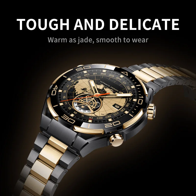 Luxury Titanium Quick Fit Strap For Huawei Watch 6 Pro Watch GT6 46MM 5 pro Ultimate Metal Correa For Honor GS Pro 22MM Bracelet view 2