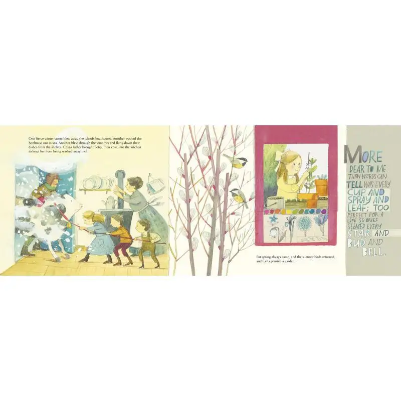 Melissa SweetCelia plantó un jardín Phyllis Root Candlewick Press 9781536204292 Libro