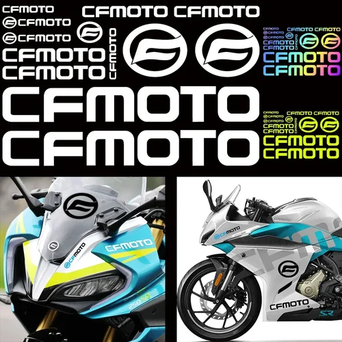 Pegatinas reflectantes para motocicleta, adhesivos con amortiguadores para CF CFMOTO 450SR 650 MT 800NK 800 800MT