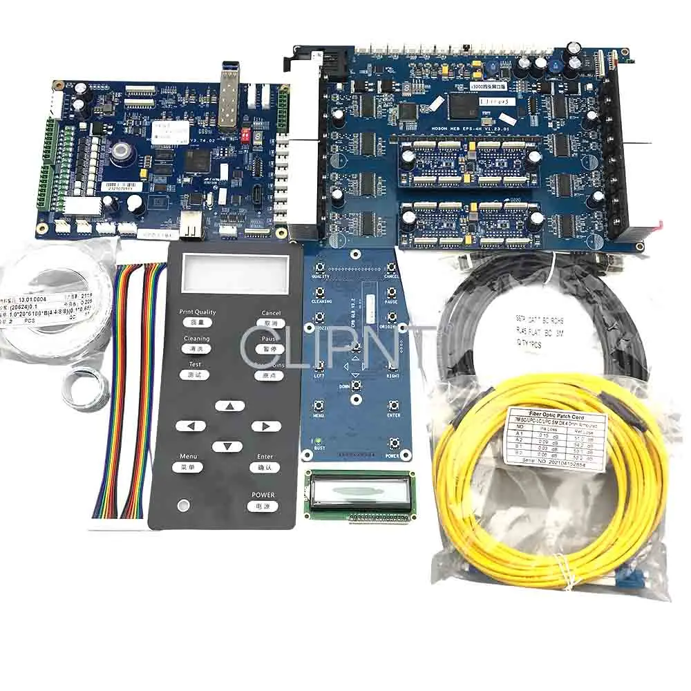 KYJET Printer 4 head board kit for hoson i3200 4 head board carriage board main board for flatbed printer