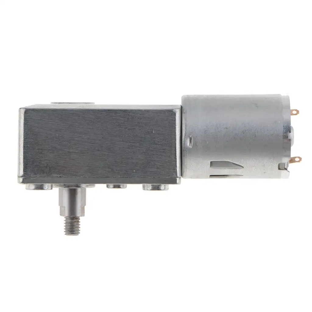 Motorreductor de tornillo sin fin reversible Motor reductor de 24 V CC 10 RPM