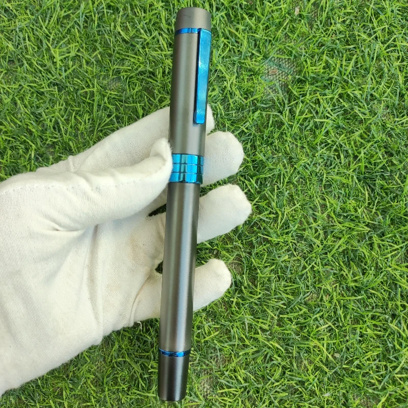 

Zirconium Alloy Large Fountain Pen Alloy Color Matching Ink Absorber No.8 Tip Calligraphy Pen Business Writing Office Supplies