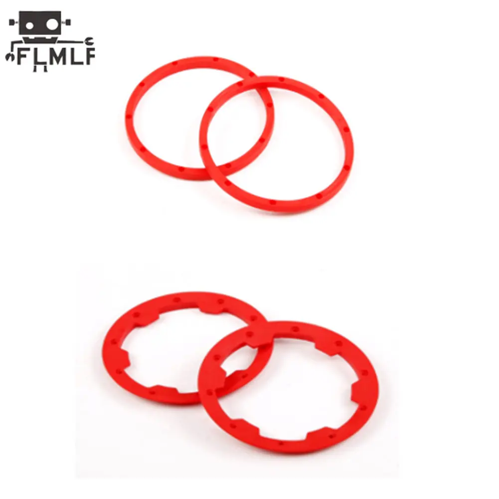 Rc Car Plastic Inner or Outer Wheel Hub Beadlock Ring Kit for Wheel Rim for 1/5 HPI ROFUN BAHA ROVAN KM BAJA 5B SS Truck Parts