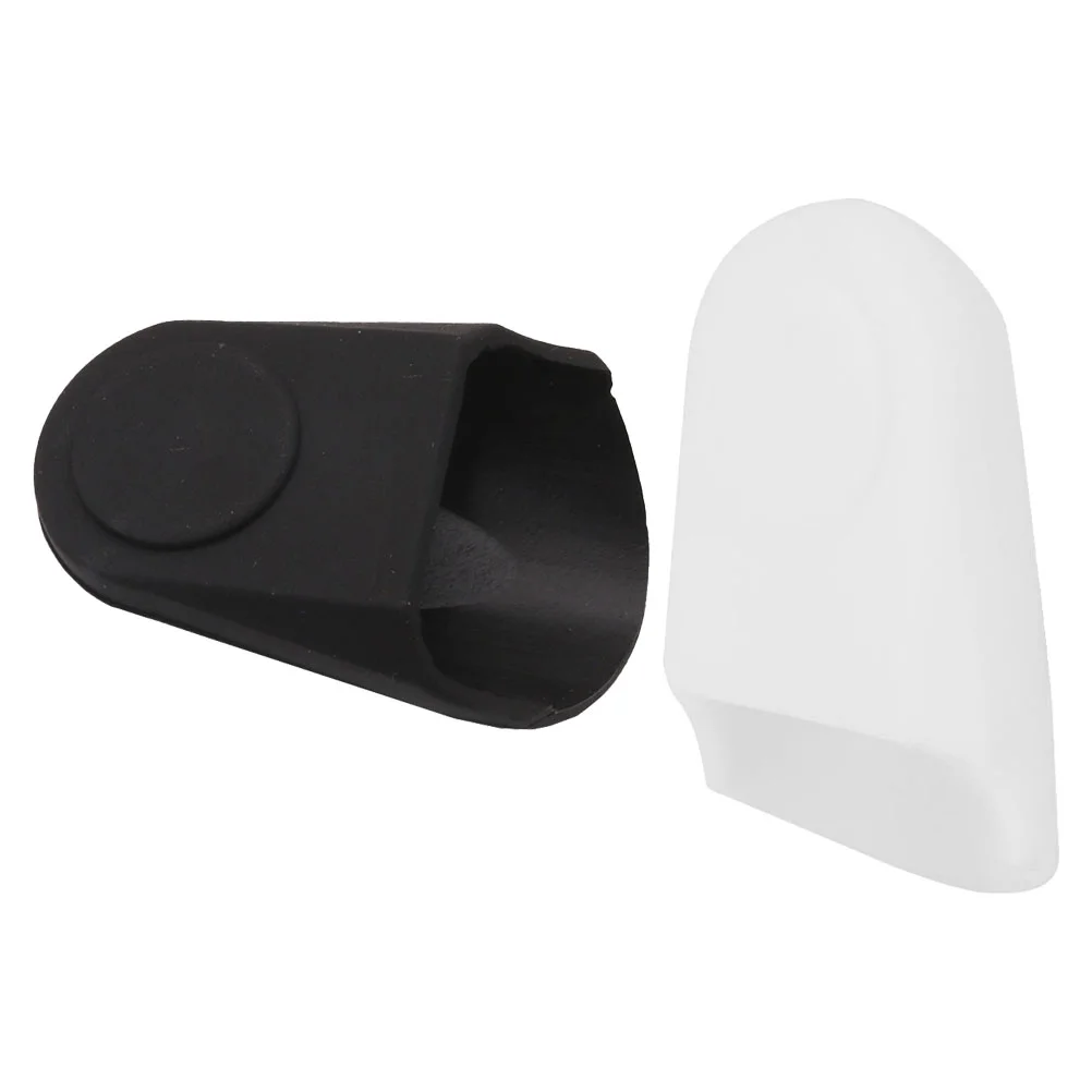 2 Pcs Door Mouthpiece Protective Cap Baubles Saxophone Accessory Instrument Rubber Protector