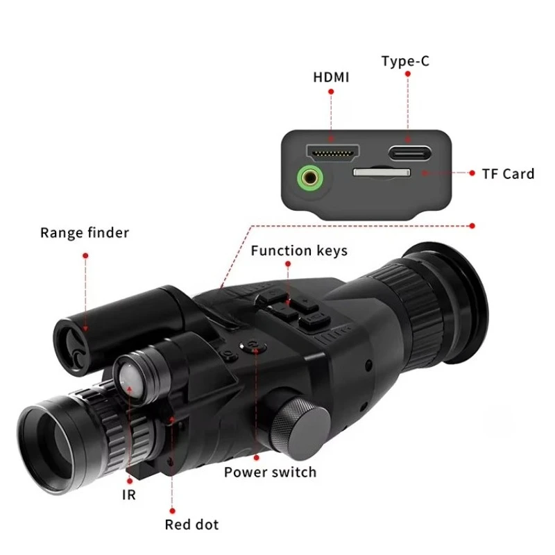 Hunting Scope Night Vision Scope Digital  High Power Telescopic