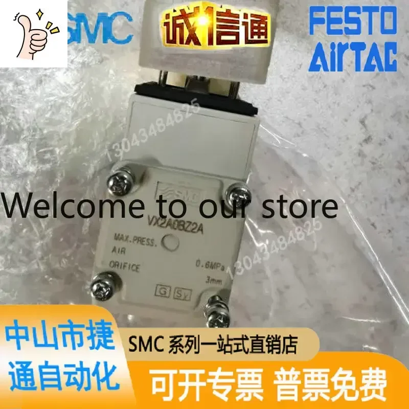 2026 SMC VX2A0BZ2A Solenoid Valve Brand New Original Genuine Actual Picture