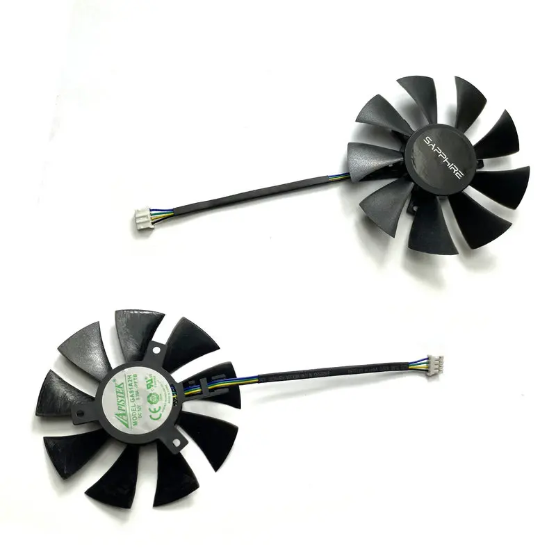 New for SAPPHIRE RX550 RX560 RX460 R7 360 Gaphics Video Card Cooling Fan GA91A2H