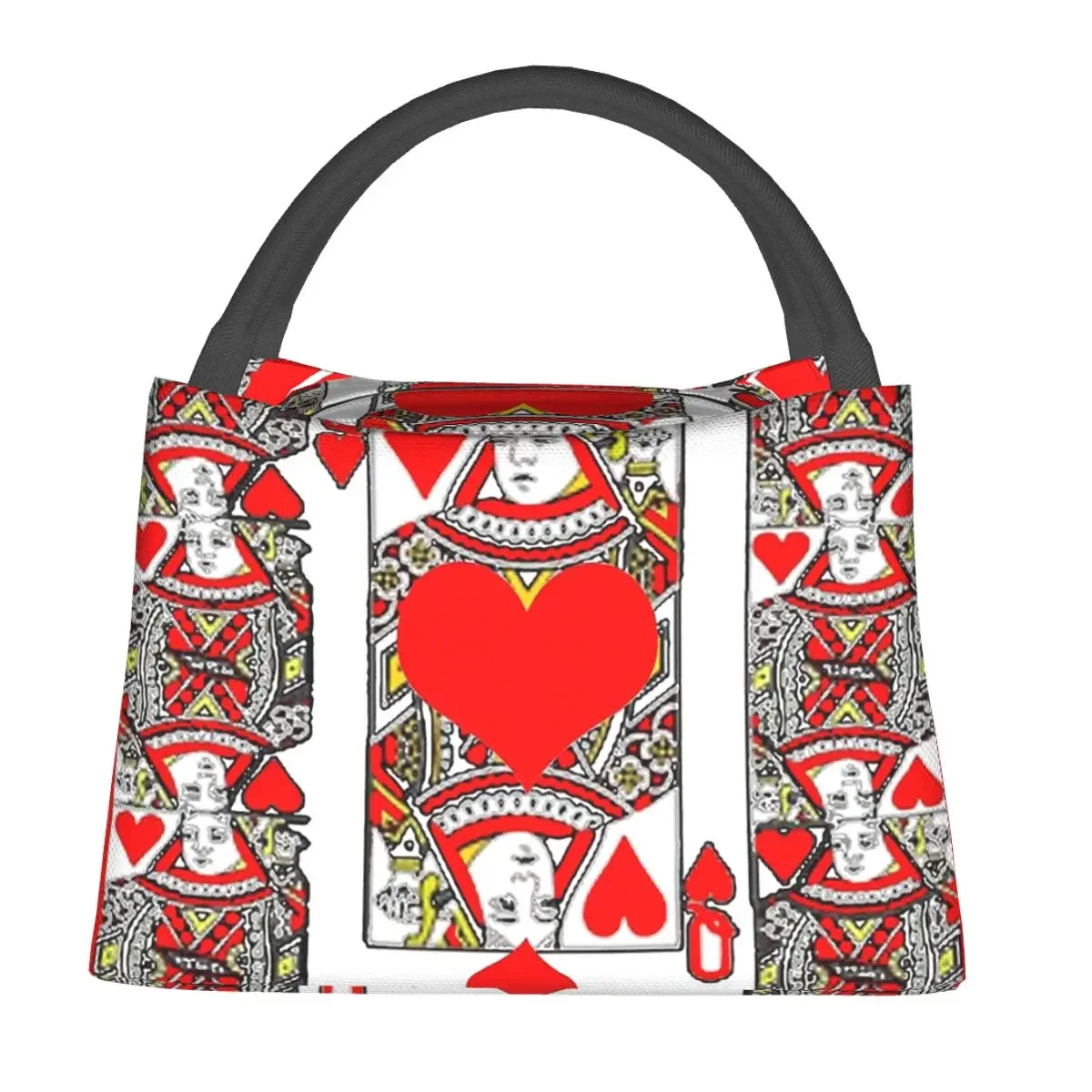 ملكة القلوب أكياس الغداء معزول بينتو صندوق قابلة لإعادة الاستخدام حقيبة الغداء نزهة أكياس برودة حقيبة حرارية للمرأة الأطفال مكتب