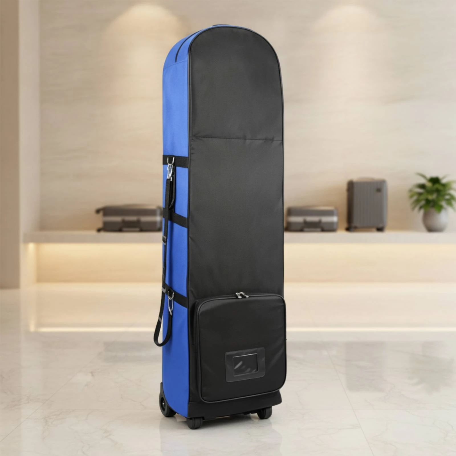Golf Travel Bag Safeguarding Golf Club Travel Bag Soft-Sided Collapsible for Golfers, Airport, Tournaments